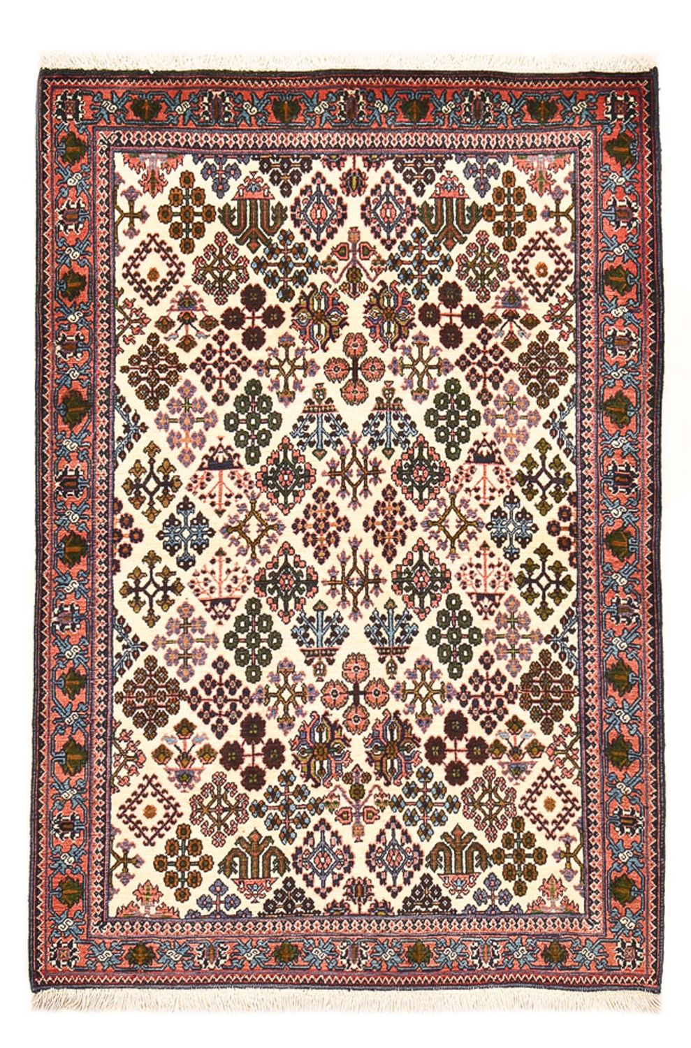 Alfombra persa - Nómada - 160 x 108 cm - multicolor