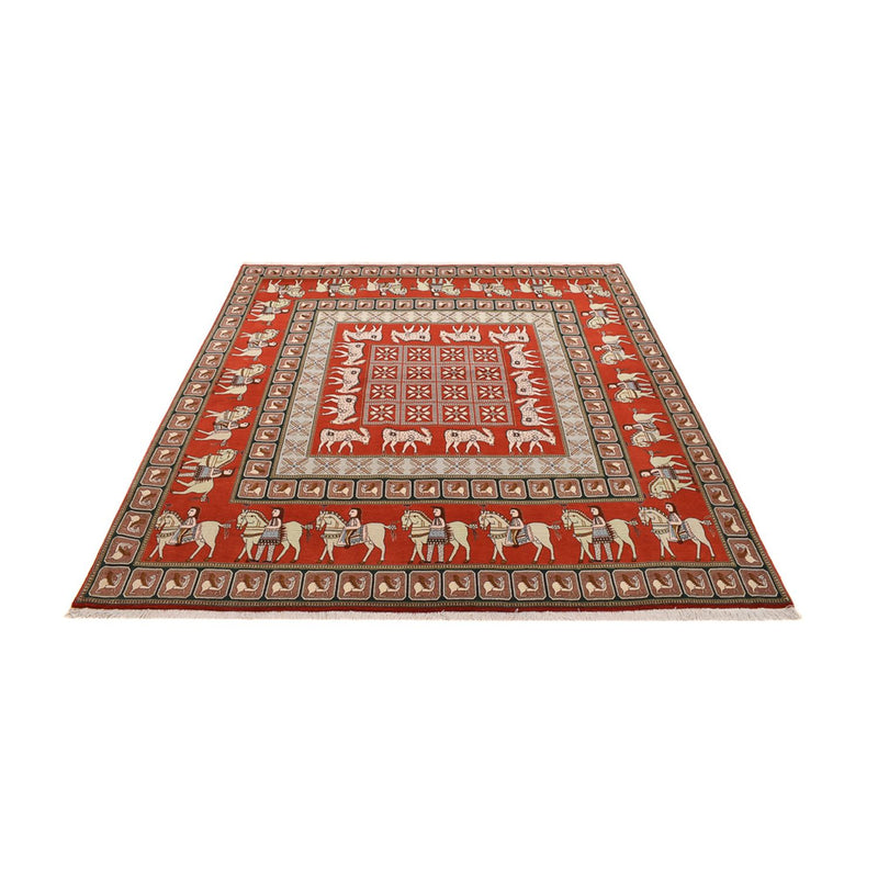Alfombra Persa - Tabriz - Real cuadrado  - 255 x 245 cm - multicolor