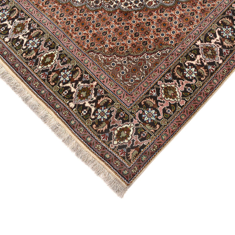 Alfombra Persa - Tabriz - Real cuadrado  - 207 x 204 cm - marrón