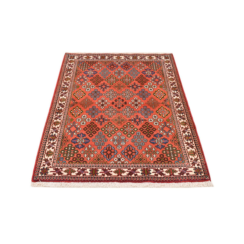 Alfombra persa - Nómada - 160 x 112 cm - rojo claro