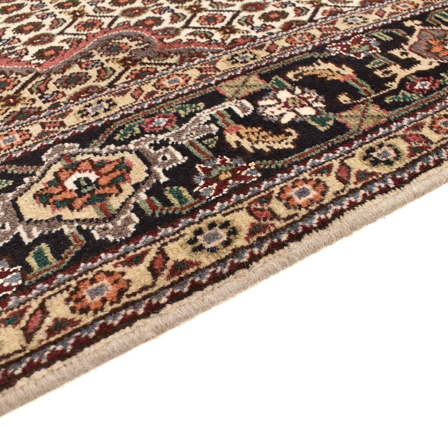 Alfombra Persa - Tabriz - Real cuadrado  - 200 x 200 cm - marrón claro