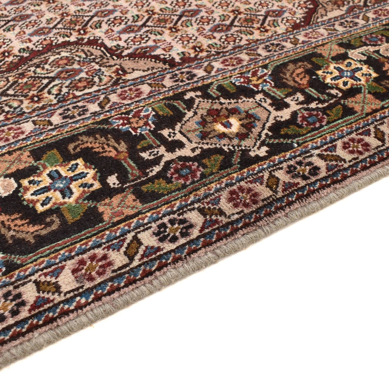 Alfombra Persa - Tabriz - Real cuadrado  - 202 x 196 cm - marrón claro