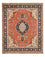 Alfombra Persa - Tabriz - Real - 260 x 200 cm - rojo claro