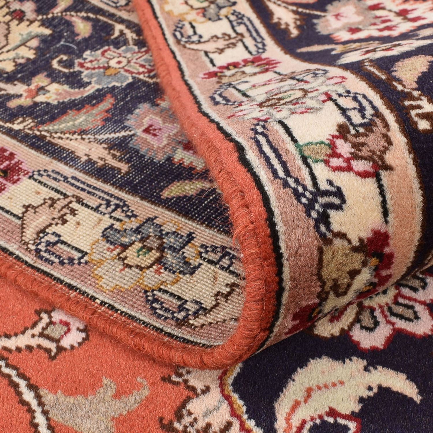 Alfombra Persa - Tabriz - Real - 260 x 200 cm - rojo claro