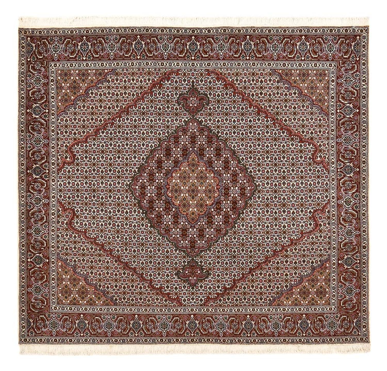Alfombra persa - Bidjar cuadrado  - 202 x 198 cm - óxido