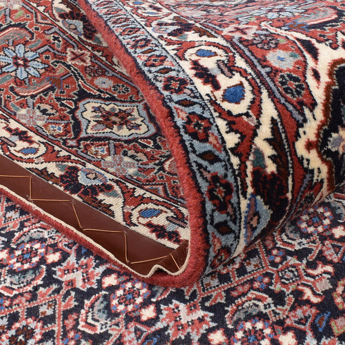 Alfombra persa - Bidjar - 243 x 206 cm - óxido