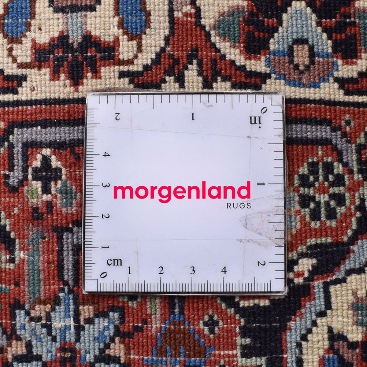 Alfombra persa - Bidjar - 243 x 206 cm - óxido