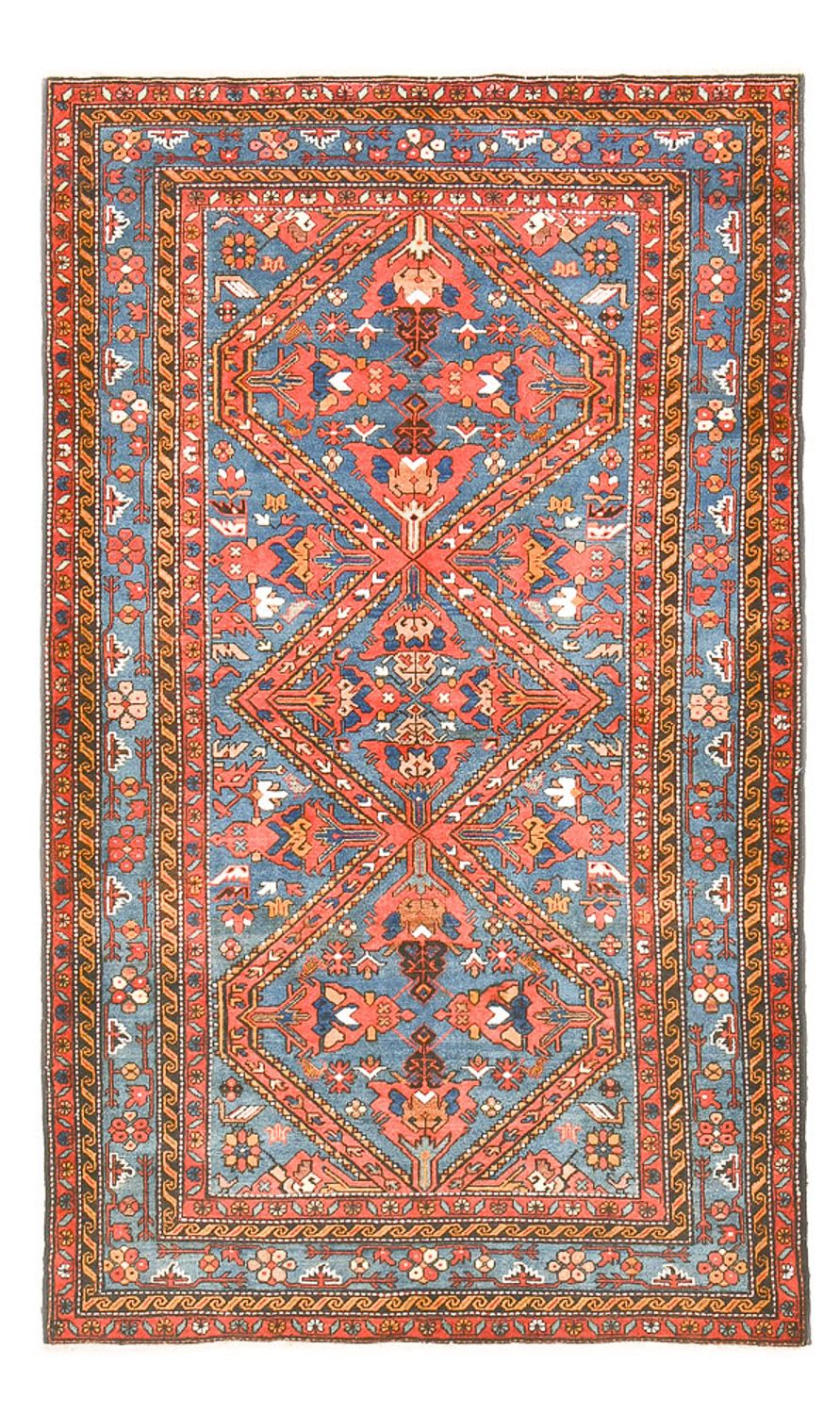 Alfombra persa - Nómada - 222 x 132 cm - multicolor