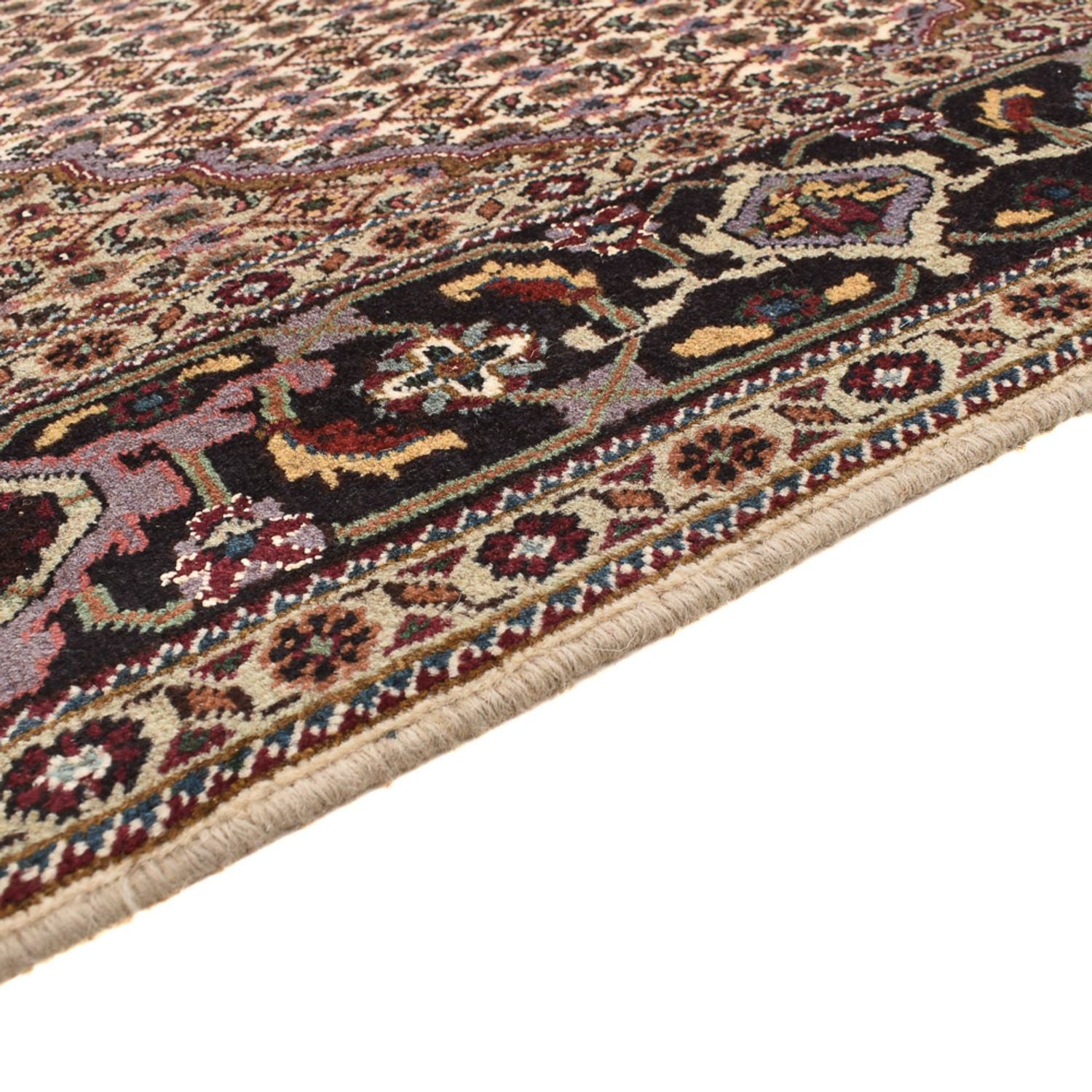 Alfombra Persa - Tabriz - Real cuadrado  - 204 x 204 cm - marrón