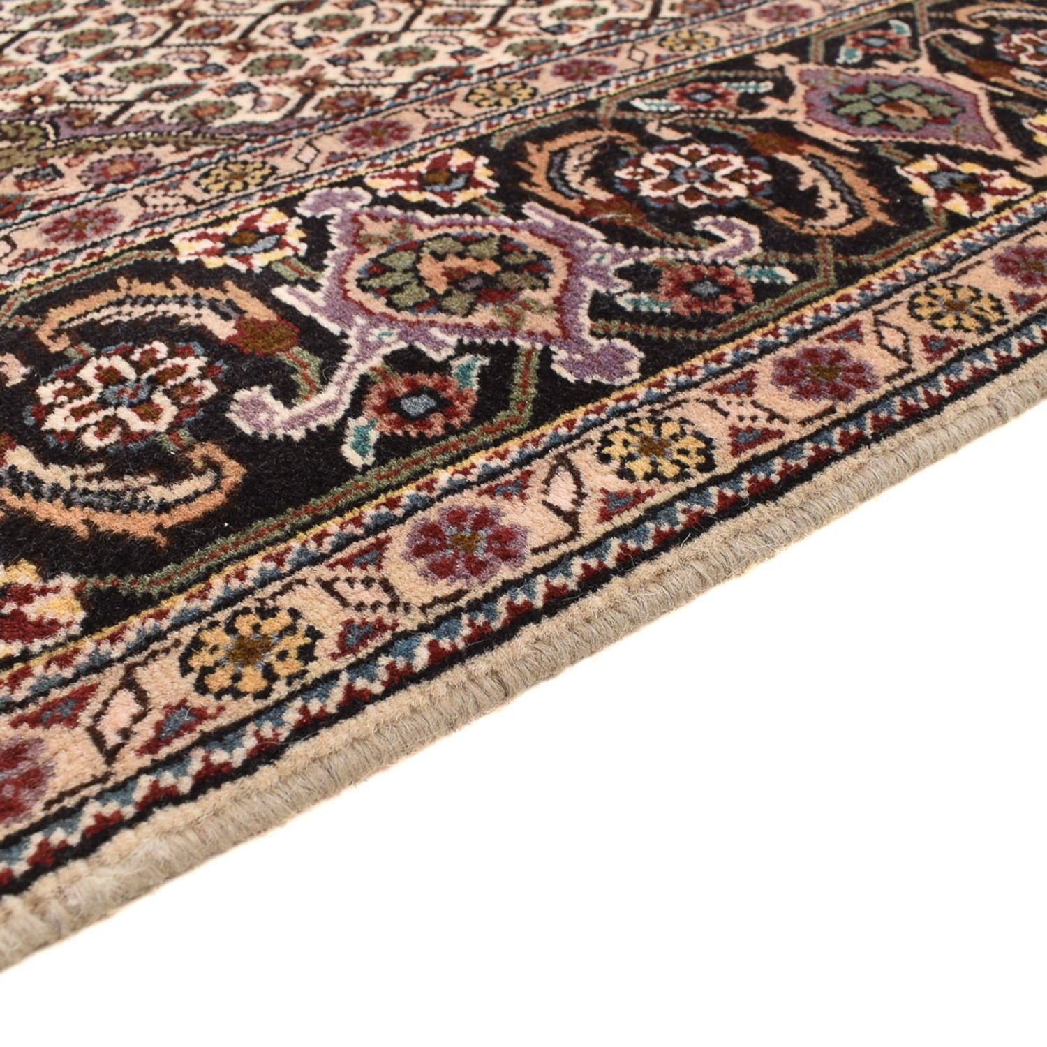 Alfombra Persa - Tabriz - Real cuadrado  - 212 x 200 cm - marrón
