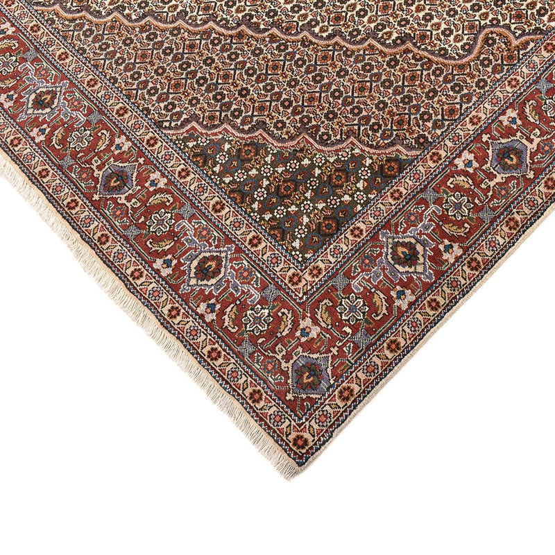 Alfombra Persa - Tabriz - Real cuadrado  - 204 x 196 cm - marrón
