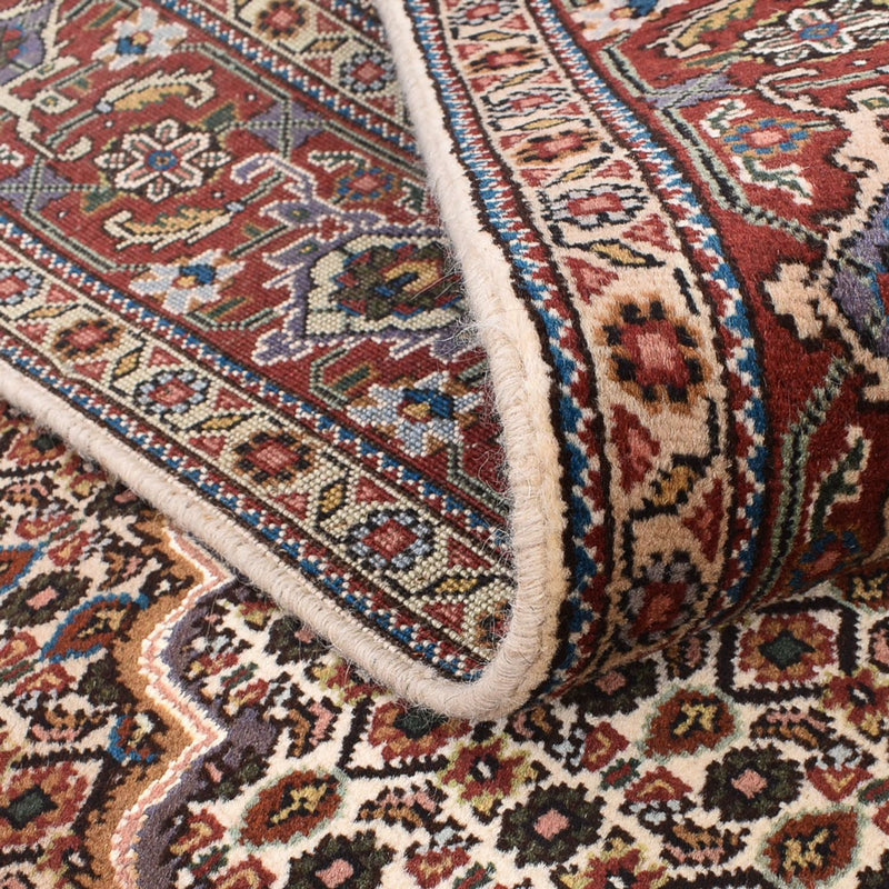 Alfombra Persa - Tabriz - Real cuadrado  - 204 x 196 cm - marrón