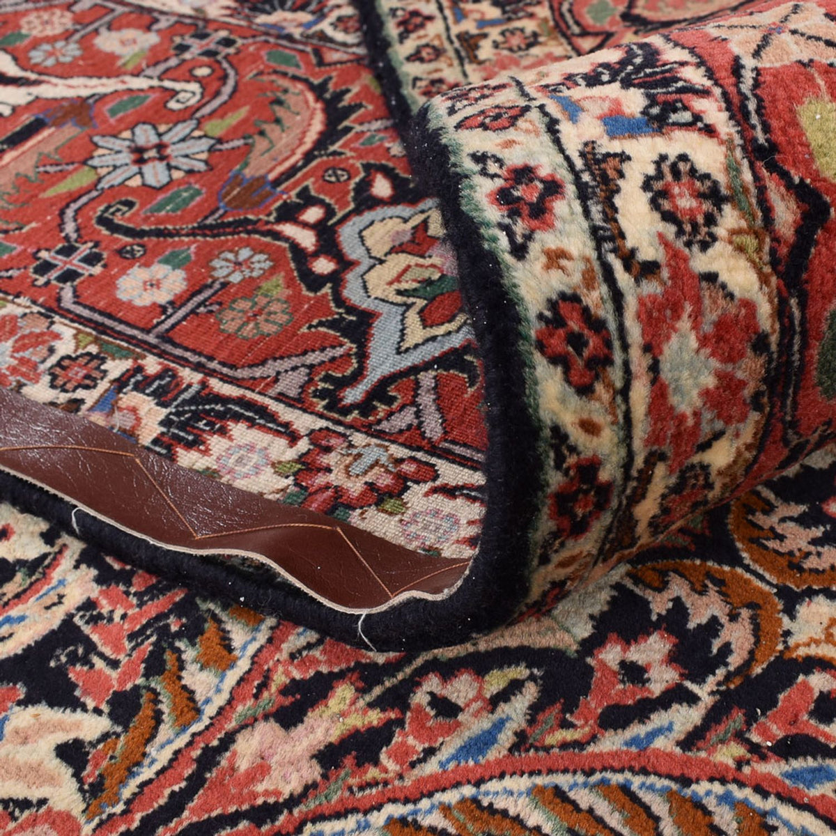 Alfombra persa - Bidjar cuadrado  - 302 x 300 cm - óxido