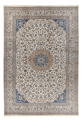 Alfombra Persa - Nain - Real - 582 x 386 cm - gris