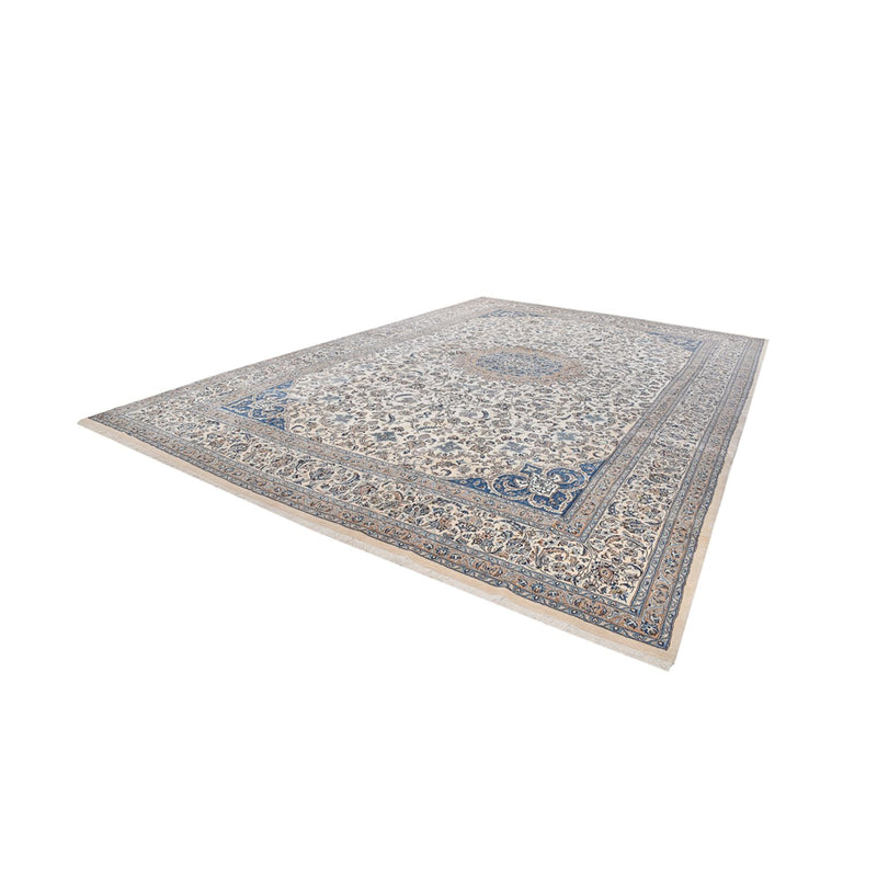 Alfombra Persa - Nain - Real - 582 x 386 cm - gris