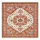 Tabriz - 40 Raj Alfombra 200x205cm - Alfombra persa
