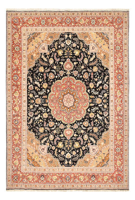 Alfombra Persa - Tabriz - Real - 357 x 248 cm - azul oscuro