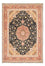Alfombra Persa - Tabriz - Real - 357 x 248 cm - azul oscuro
