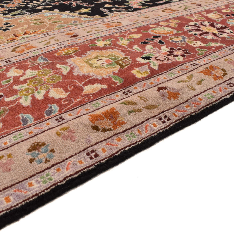 Alfombra Persa - Tabriz - Real - 357 x 248 cm - azul oscuro