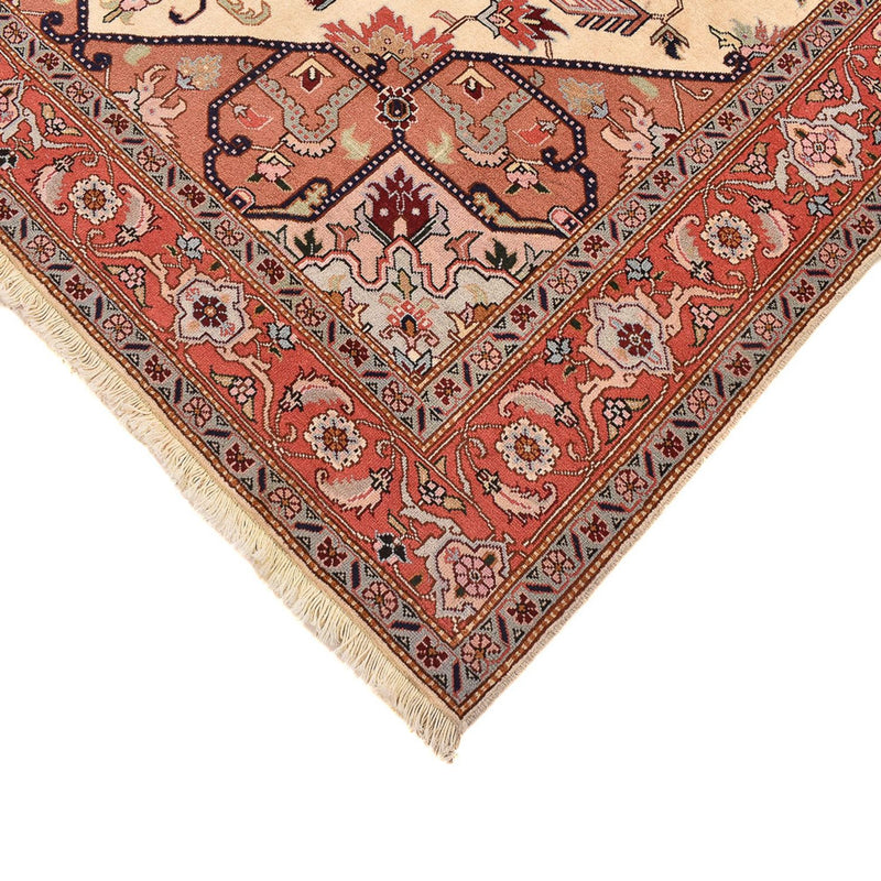 Alfombra Persa - Tabriz - Real cuadrado  - 216 x 195 cm - crema