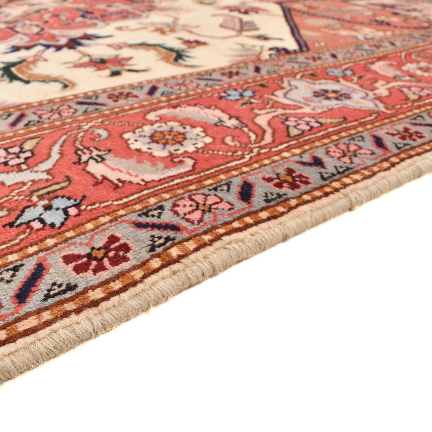Tabriz - 40 Raj Alfombra 216x195cm - Alfombra persa