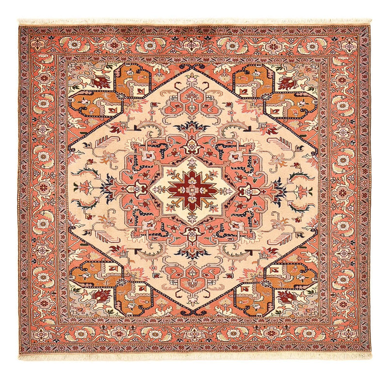 Alfombra persa - Nómada cuadrado  - 200 x 197 cm - beige claro
