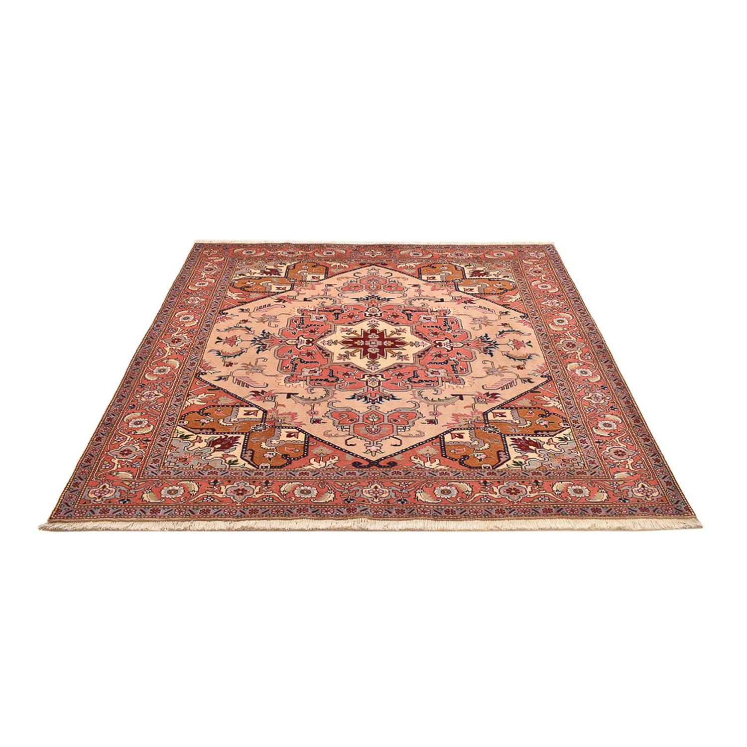 Alfombra persa - Nómada cuadrado  - 200 x 197 cm - beige claro