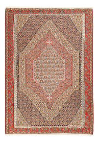 Alfombra Kelim - Oriental - 287 x 203 cm - terracota