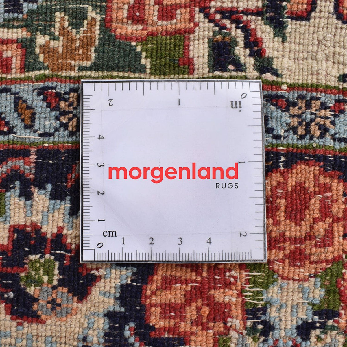 Alfombra de pasillo Alfombra persa - Bidjar - 196 x 82 cm - crema