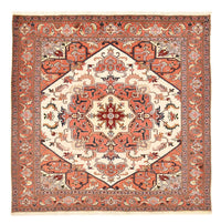 Alfombra Persa - Tabriz - Real cuadrado  - 207 x 205 cm - crema