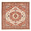 Alfombra Persa - Tabriz - Real cuadrado  - 207 x 205 cm - crema