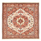 Tabriz - 40 Raj Alfombra 207x205cm - Alfombra persa