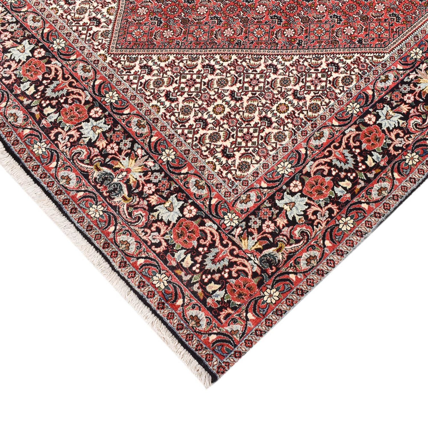 Alfombra persa - Bidjar - 254 x 153 cm - óxido