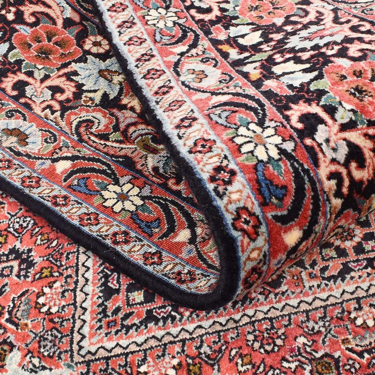 Alfombra persa - Bidjar - 254 x 153 cm - óxido