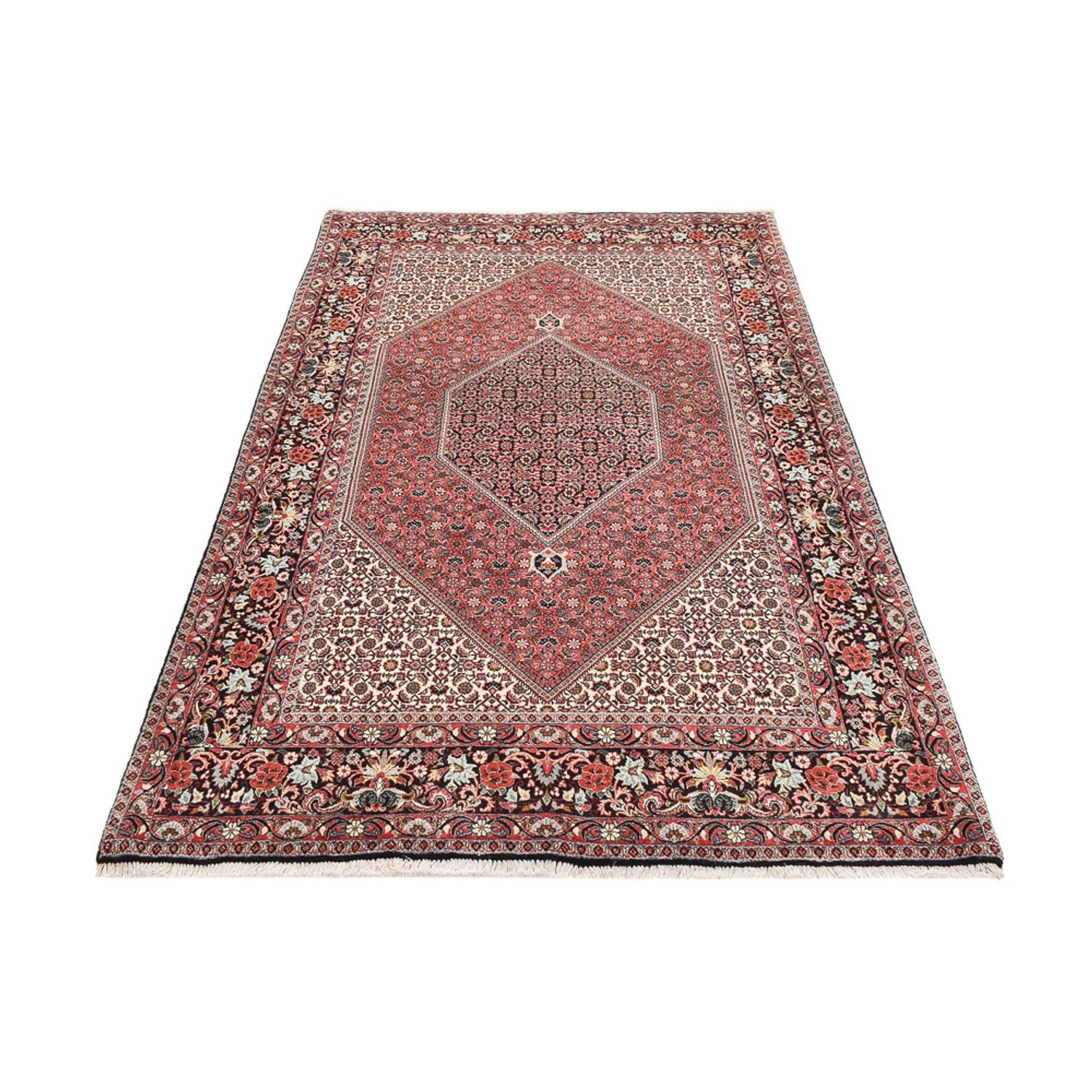 Alfombra persa - Bidjar - 254 x 153 cm - óxido