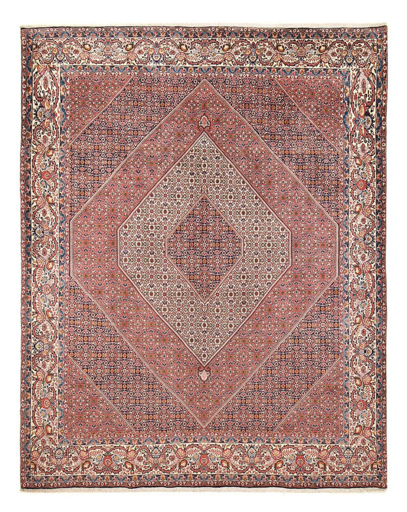 Alfombra persa - Bidjar - 378 x 307 cm - terracota
