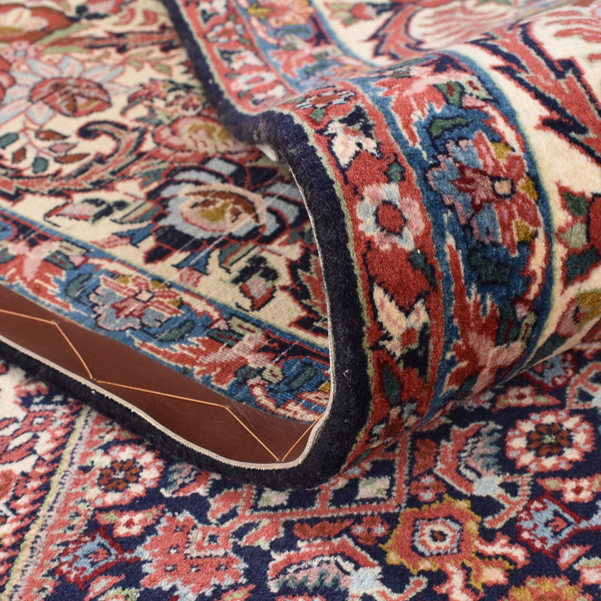 Alfombra persa - Bidjar - 378 x 307 cm - terracota