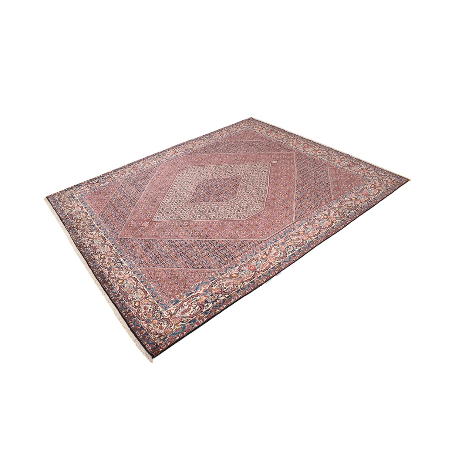 Alfombra persa - Bidjar - 378 x 307 cm - terracota
