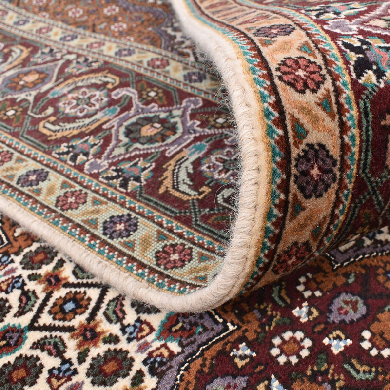 Alfombra Persa - Tabriz - Real cuadrado  - 203 x 200 cm - arena