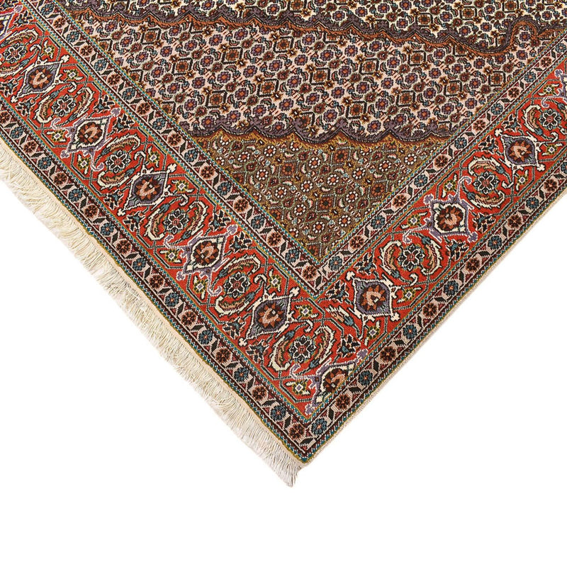 Alfombra Persa - Tabriz - Real cuadrado  - 210 x 206 cm - óxido
