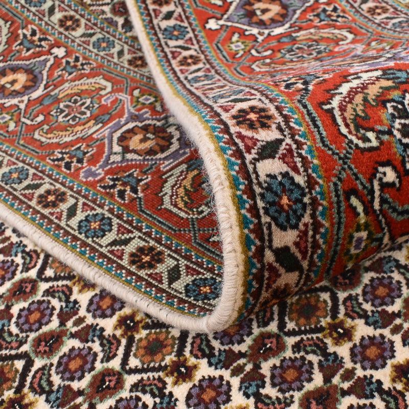 Alfombra Persa - Tabriz - Real cuadrado  - 210 x 206 cm - óxido