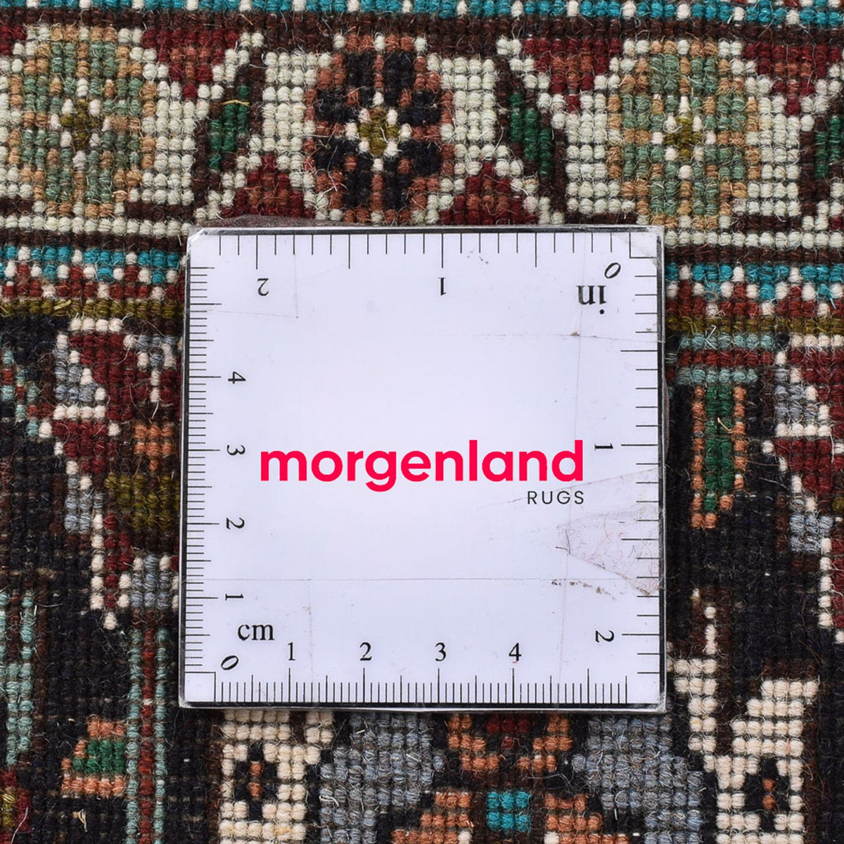 Alfombra Persa - Tabriz - Real cuadrado  - 205 x 204 cm - marrón