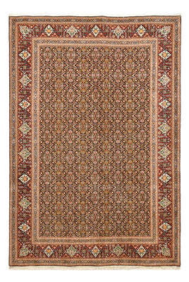 Alfombra Persa - Tabriz - Real - 303 x 200 cm - beige oscuro