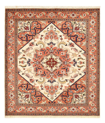 Alfombra persa - Nómada - 222 x 195 cm - crema