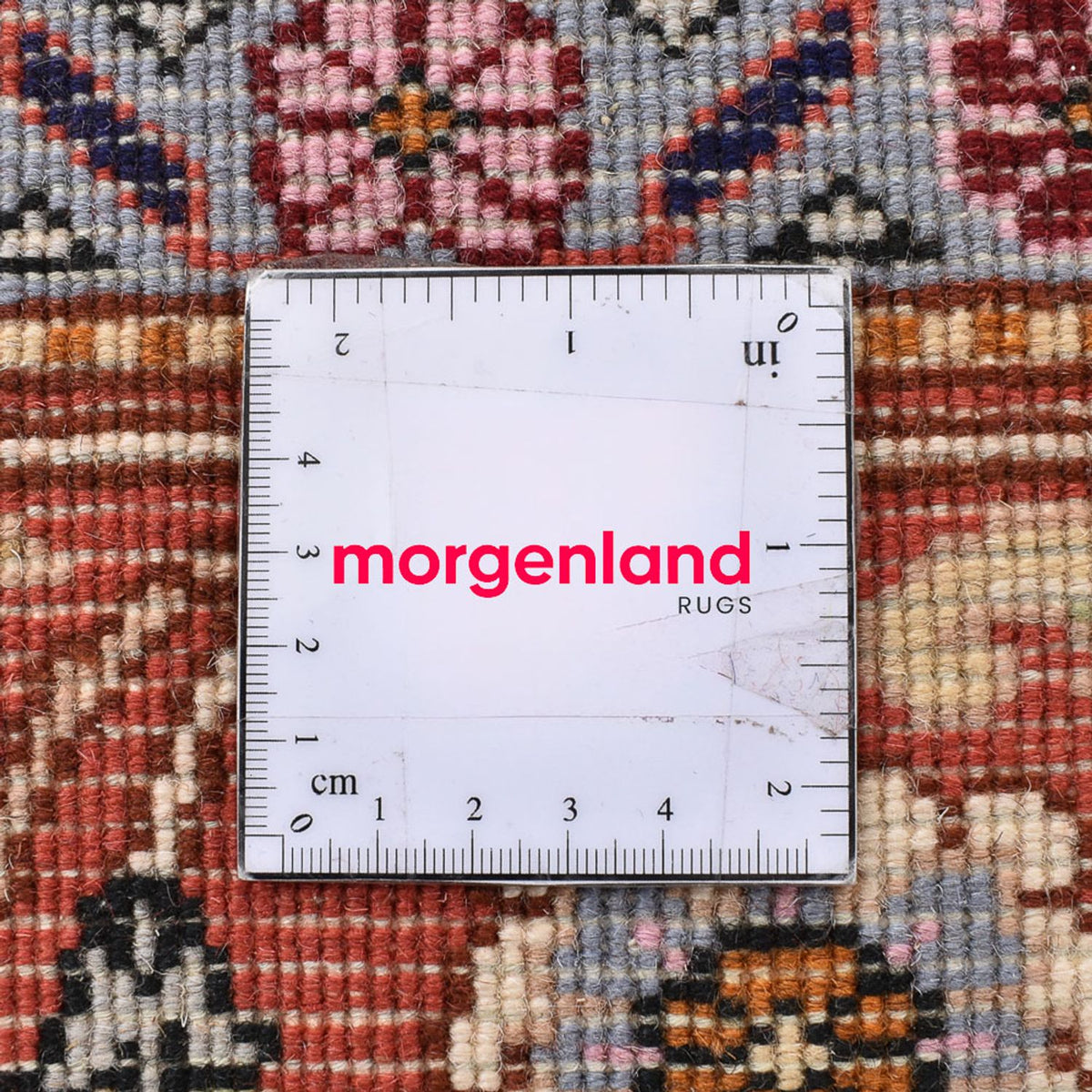 Alfombra persa - Nómada - 222 x 195 cm - crema