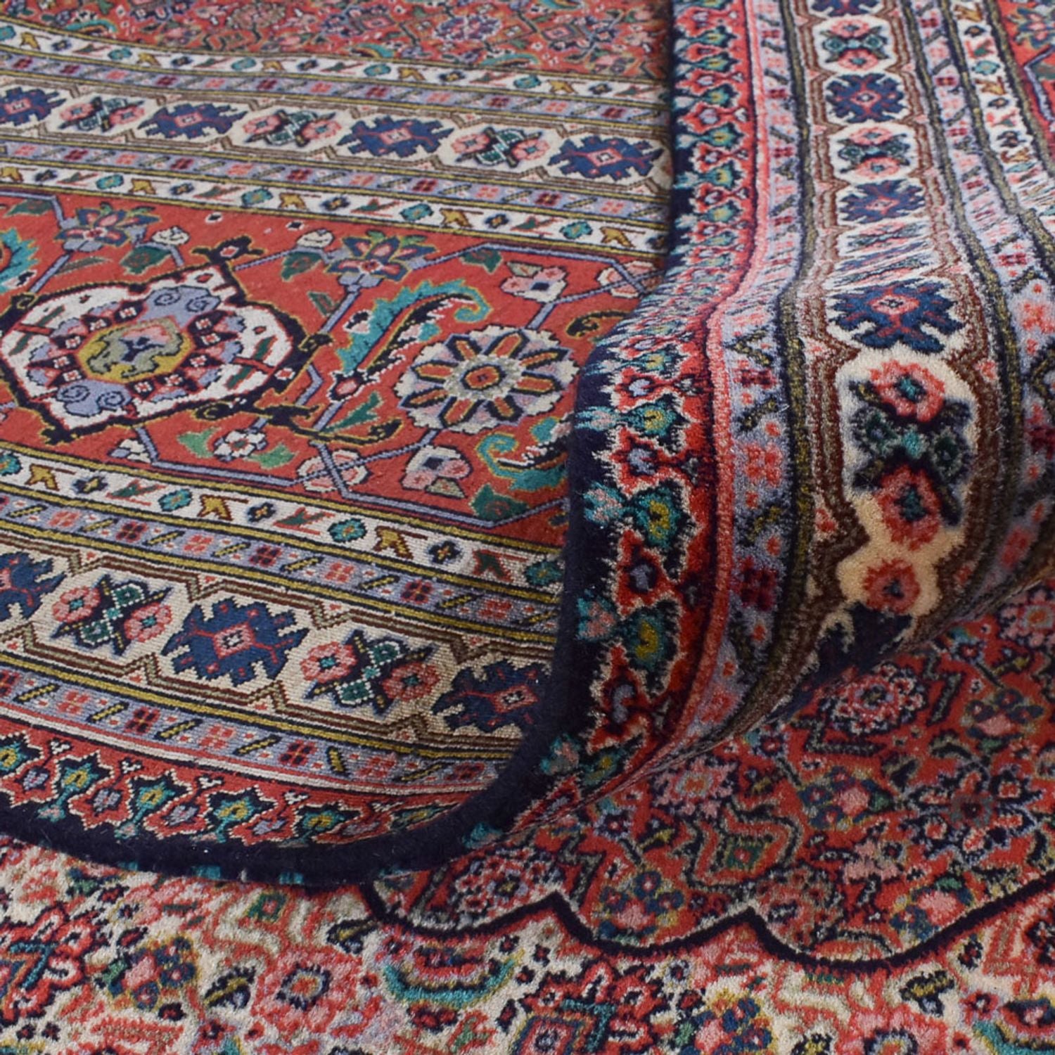 Alfombra persa - Tabriz - 397 x 322 cm - óxido
