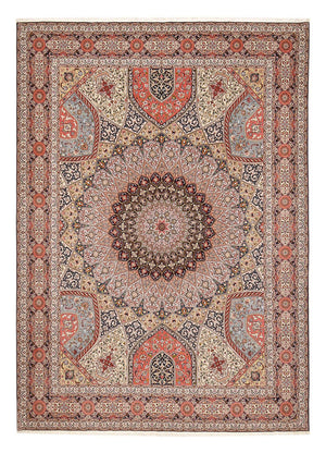 Alfombra Persa - Tabriz - Real - 413 x 305 cm - terracota
