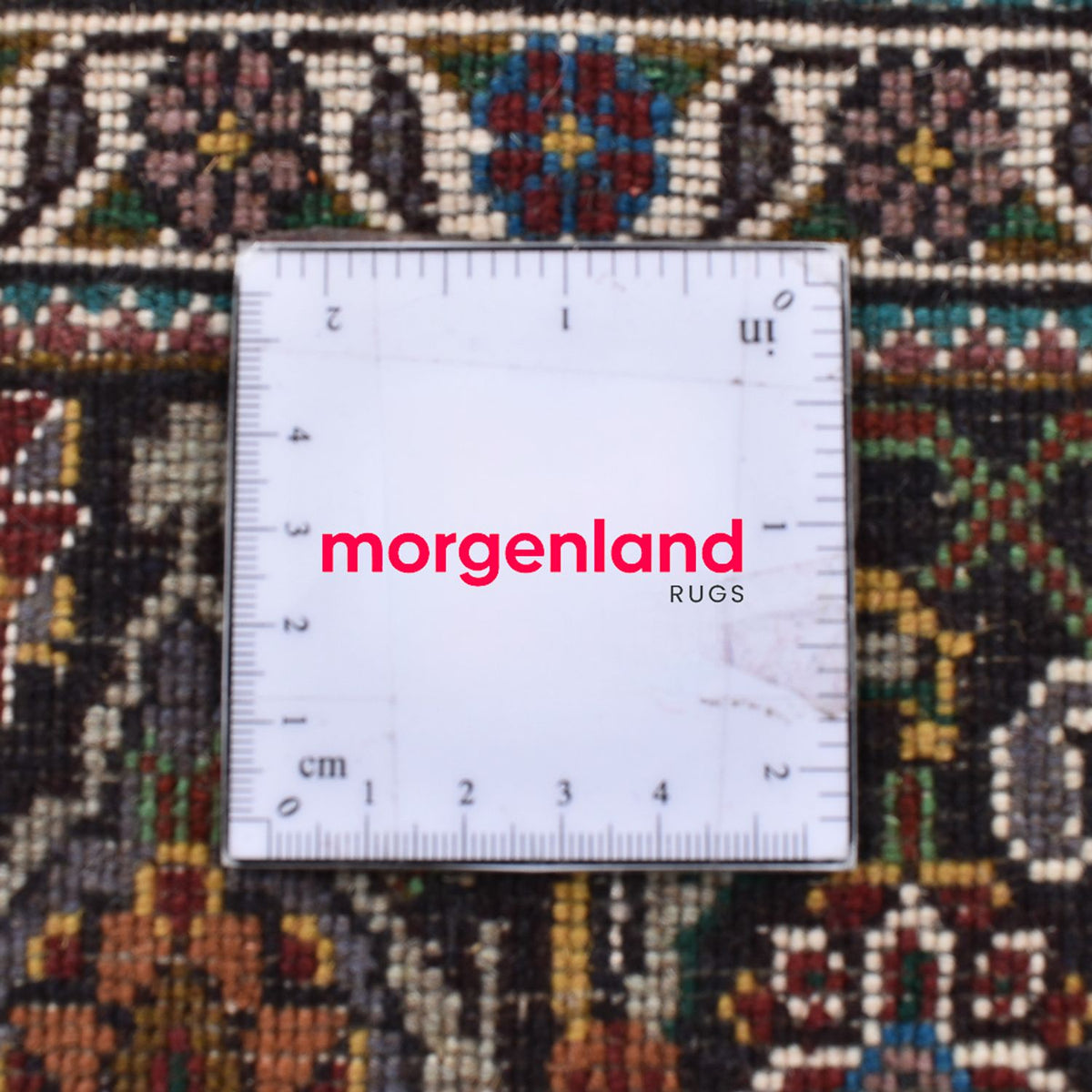 Alfombra Persa - Tabriz - Real cuadrado  - 207 x 205 cm - marrón