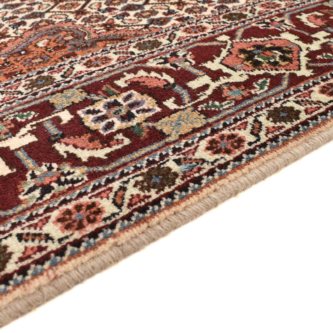 Alfombra Persa - Tabriz - Real cuadrado  - 203 x 200 cm - marrón claro