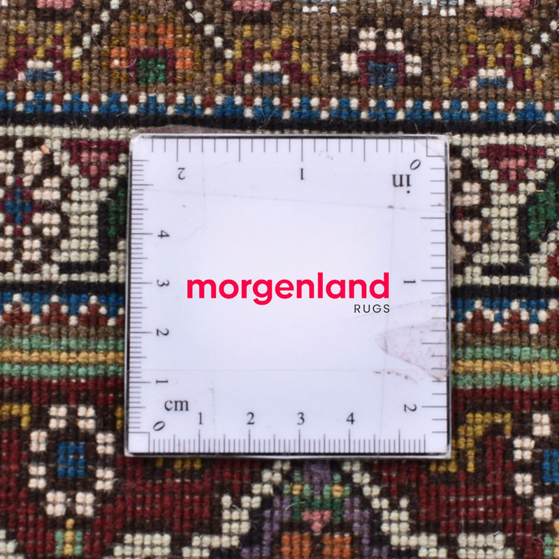 Alfombra Persa - Tabriz - Real cuadrado  - 208 x 198 cm - marrón claro